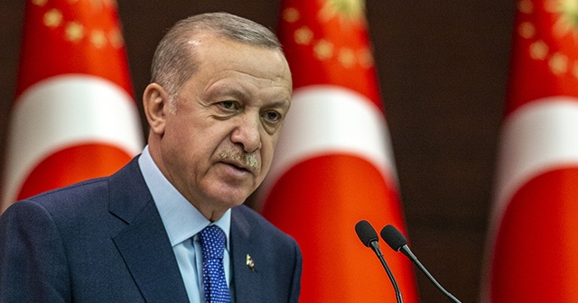 Cumhurbaşkanı Erdoğan: Tehdit ortadan kalkana kadar evden çıkmayın