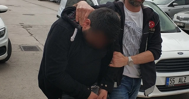 Evinde uyuşturucuyla yakalandı