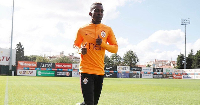 Galatasaray&#039;da Onyekuru antrenmanı yarıda bıraktı