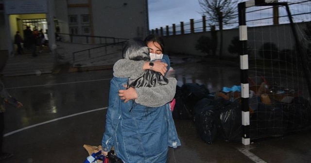 Gaziantep’te gözetim süresi biten öğrenciler ailelerine kavuştu