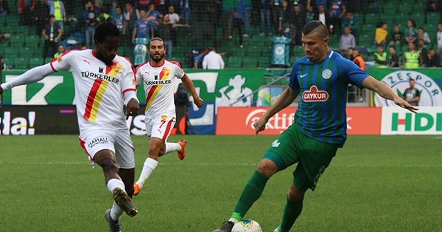 Göztepe ve Rizespor 14. randevuda