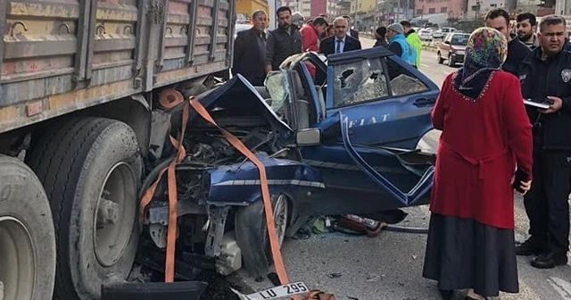 Hatay’da feci kaza: 1 ölü, 1 yaralı