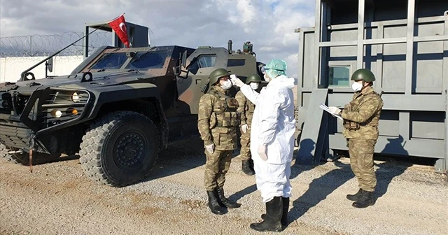 Hudut birliklerine koronavirüs tedbiri