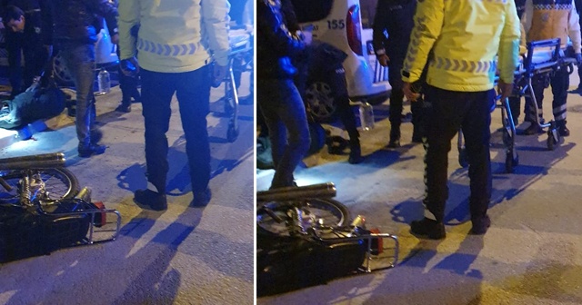 Isparta’da kamyonet motosiklete çarptı: 3 yaralı