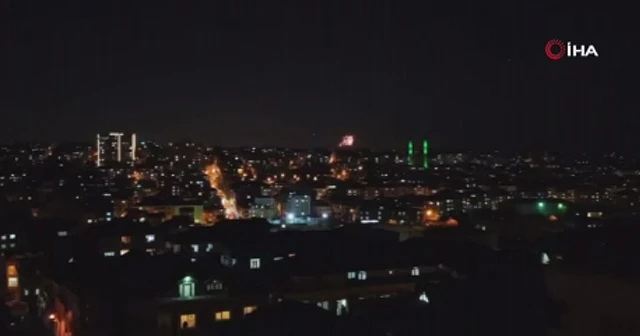 İstanbul'da 6'ıncı günde de sağlık çalışanlarına destek alkışı