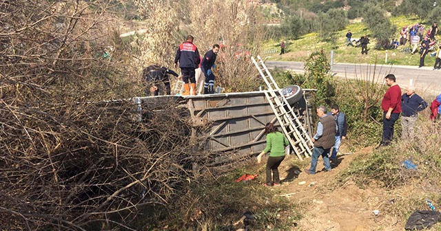 Kadınlar Günü gezisinden dönen otobüs şarampole uçtu: 2’si ağır 32 yaralı