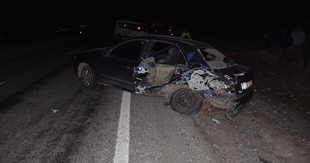 Kayseri&#039;de trafik kazası: 1 ölü, 1 yaralı