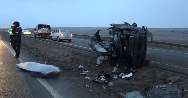 Kırıkkale'de feci kaza: 1 ölü, 1 yaralı