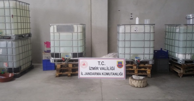 Korona virüsü fırsatçılarına darbe: Binlerce litre sahte dezenfektan yakalandı