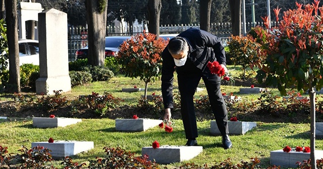 Koronavirüsü nedeniyle Çanakkale Zaferi’nin 105. yılında sade bir tören yapıldı