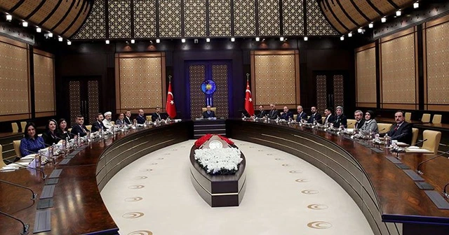 Cumhurbaşkanlığı Külliyesi'nde 'Koronavirüs' toplantısı