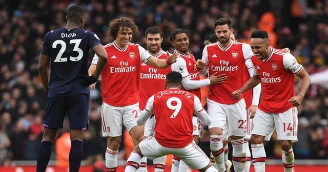 Londra derbisinde kazanan Arsenal