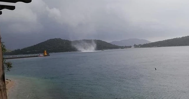 Marinadaki hortum böyle görüntülendi