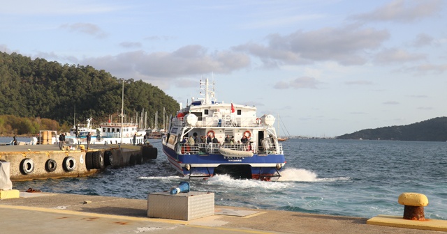 Marmaris-Rodos feribot seferleri geçici süre durduruldu