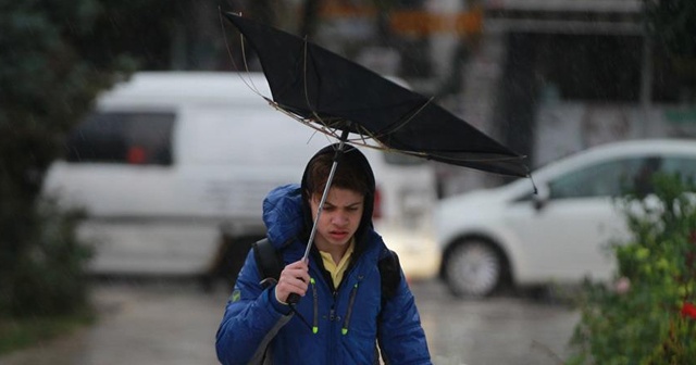 Meteoroloji&#039;den 5 il için kuvvetli rüzgar ve fırtına uyarısı