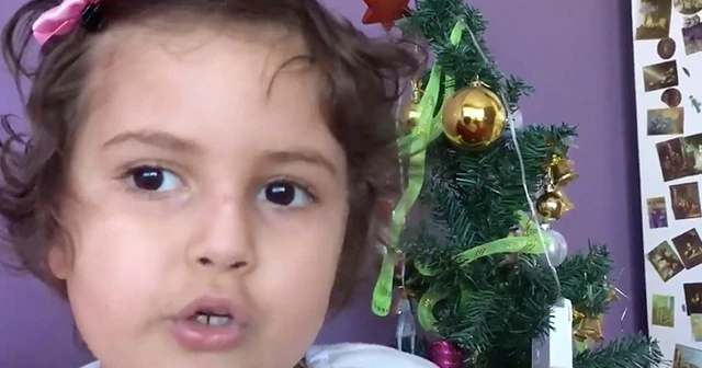 Minik Öykü Arin’den vatandaşlara, ‘Evde Kalın’ çağrısı