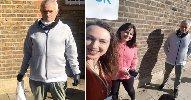 Mourinho, kimsesizlerin yardımına koşuyor