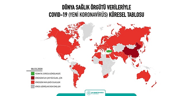 Sağlık Bakanı&#039;ndan Koronavisür açıklaması