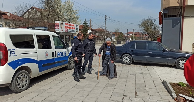 Sokağa çıkma yasağını delen yaşlı adamdan ilginç savunma