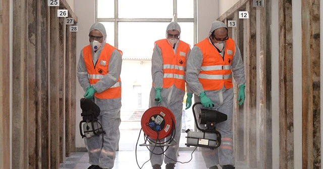 Tarihi mekanlarda koronavirüs temizliği