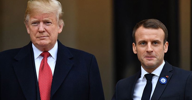 Trump ve Macron, Suriye'yi görüştü