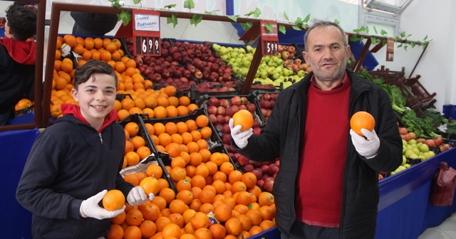 Vatandaş korona virüse karşı turunçgillere akın etti