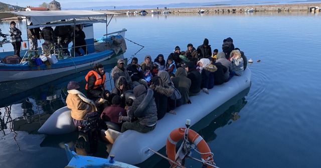 Yunan adalarında göçmenlerin kıyıya çıkmasına izin verilmiyor