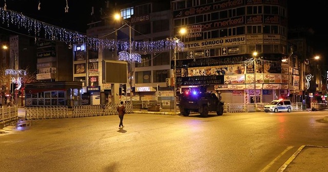 30 büyükşehir ile Zonguldak&#039;ta sokağa çıkma yasağı başladı