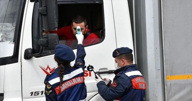 43 ilin geçiş noktası Kırıkkale'de 'Kovid-19' denetimi