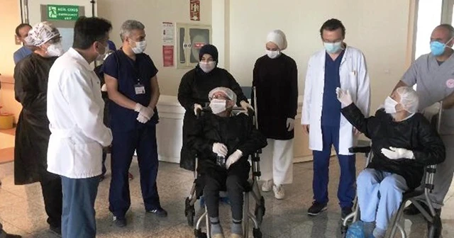 87 yaşında koronayı yendiler umut oldular