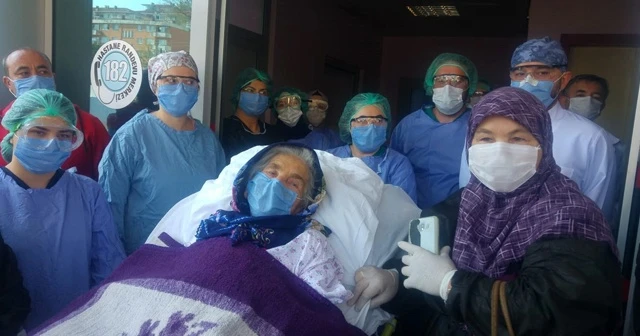 92 yaşında korona virüsü yenen nine hayatını kaybetti