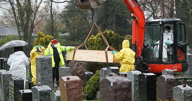 ABD'de koronavirüsten dolayı hayatını kaybedenlerin sayısı 54 bin 877'ye yükseldi