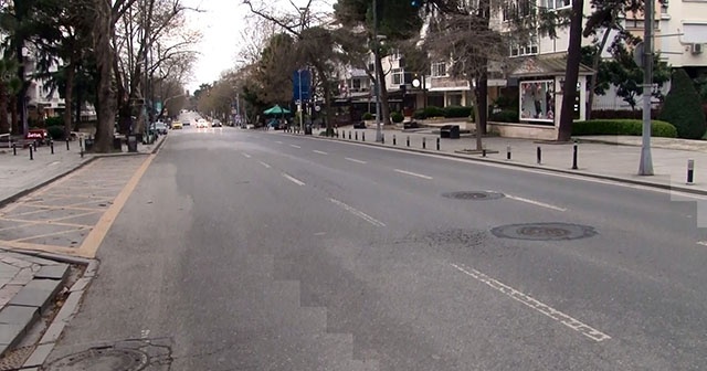 Bağdat Caddesi adeta hayalet caddeye döndü