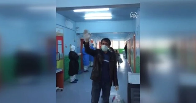 Bayburt'ta Kovid-19 tedavisi tamamlanan 9 kişi taburcu edildi