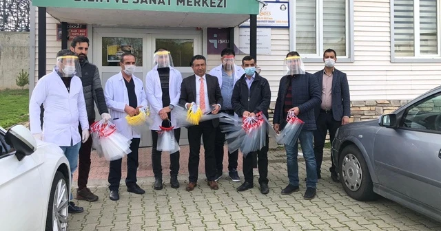 Bingöl’de üretilen siperler, sağlıkçılara teslim edilmeye başlandı