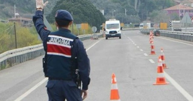 Elazığ'ın Maden ilçesinde araç giriş ve çıkışlarına sınırlandırma