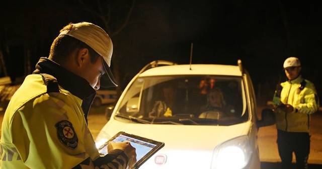 Emniyet Genel Müdürlüğünden yurt genelinde trafik uygulaması