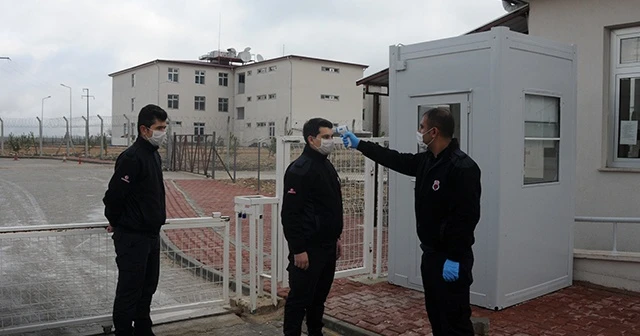 Eskişehir'deki cezaevlerinde virüs mücadelesi en üst seviyede
