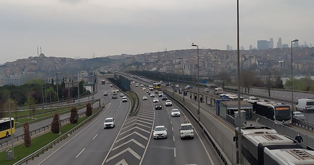 Haliç’te trafik yoğunluğu