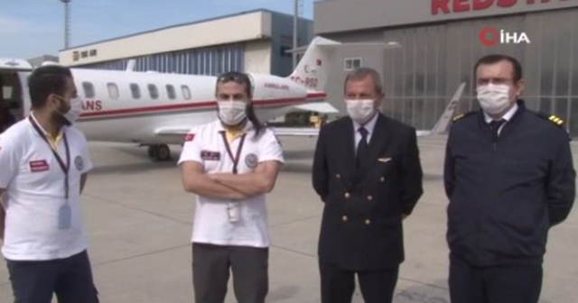 İsveç’ten Emrullah Gülüşken’i tedavi için Türkiye&#039;ye getiren uçağın ekibi süreci anlattı