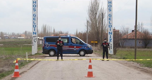 Konya&#039;da bir mahalle karantinaya alındı