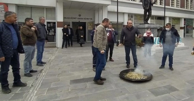 Korona virüse karşı tütsü yaktılar