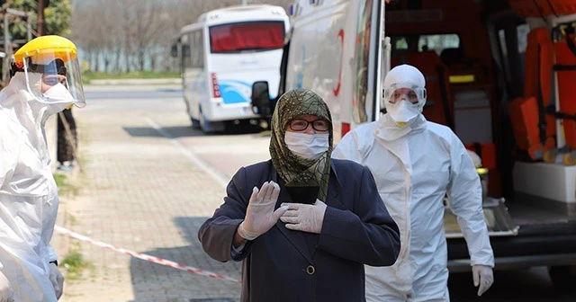 Koronavirüs hastalarının tahliye sevinci