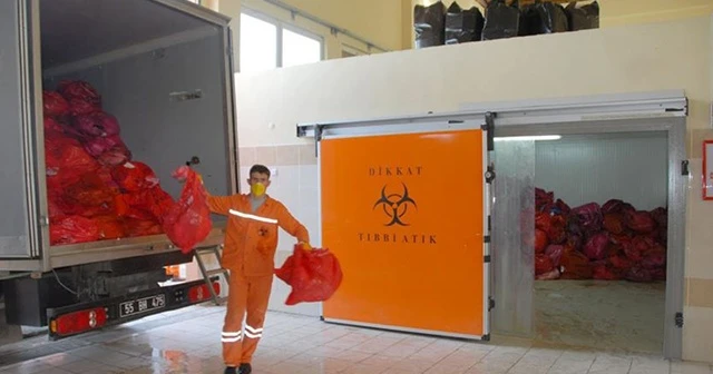 Koronavirüs test atıkları zararsız evsel atıklara dönüştürülüyor