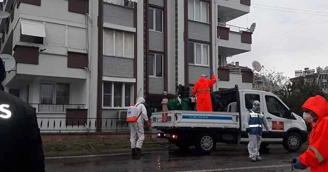Kovid 19 nedeniyle 4 bina karantinaya alındı