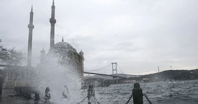 Marmara Bölgesinde fırtına bekleniyor