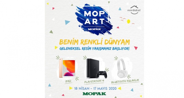 MopArt resim yarışması başladı