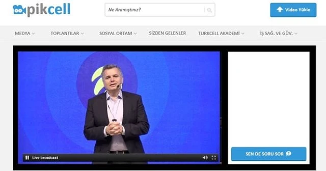 Murat Erkan 5 bin Turkcell çalışanı ile video konferansla toplantı yaptı