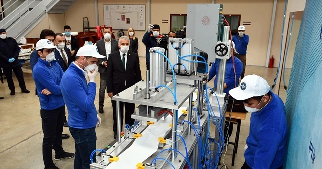 Saatte 600 adet N95 maske üretilecek