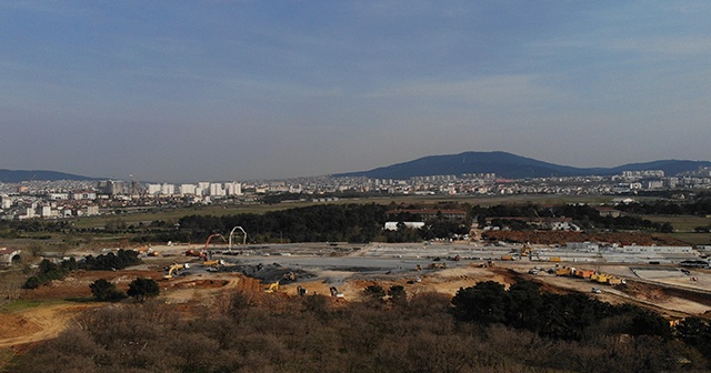 Sancaktepe&#039;de yapılan hastanede çalışmalar devam ediyor